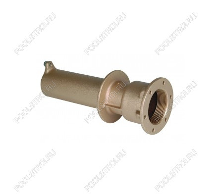 Стеновой проход дл.240 RG-бронза подкл. 2½