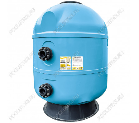 Фильтр AquaViva HS1600 (101 м³/ч , 1600 мм, 4860 кг, 110 мм, 2,5Бар, 1.2 м засыпка)