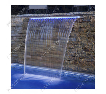 Стеновой водопад Aquaviva PB 900-150(L) с LED подсветкой (906х263х76 мм)