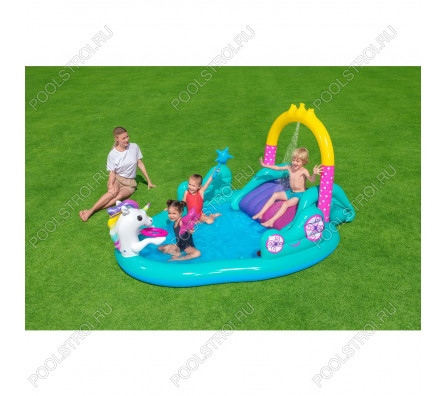 Игровой центр Bestway 53097 (274х198х137 см) Волшебный единорог